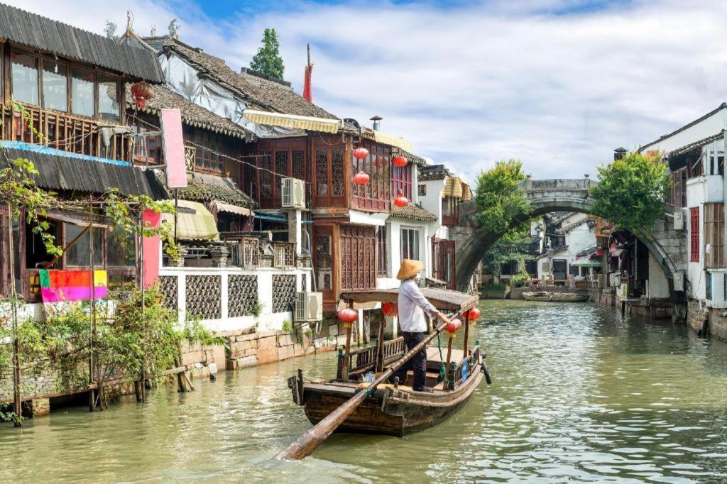 Ahn Luh Zhu Jia Jiao Hotel Xangai Exterior foto